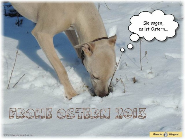 Time for Frohe Ostern 2013